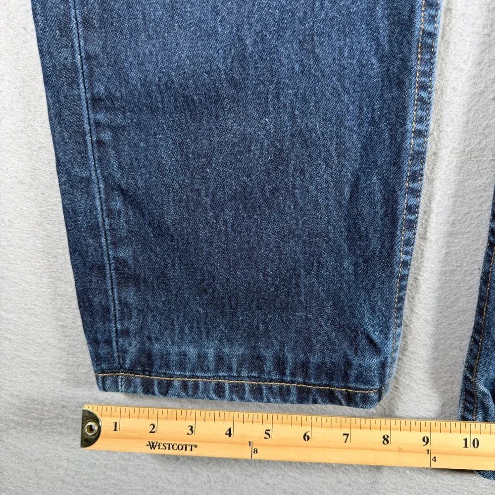 Levi's 505 Regular Fit‎ Jeans Mens W38 L29 Dark Wash Denim Blue Classic